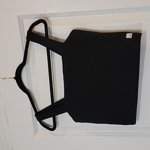 VUORI Elevation Square Neck Tank. Black Heather. Size M